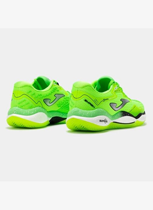 Joma Joma Smash Erkek TSMAW2511C Toprak Kort Tenis & Padel Ayakkabısı - Neon Yeşil Tenis Ayakkabıları | Boyner Yeşil - 3. görsel