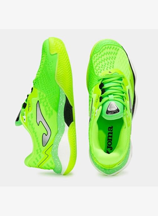 Joma Joma Smash Erkek TSMAW2511C Toprak Kort Tenis & Padel Ayakkabısı - Neon Yeşil Tenis Ayakkabıları | Boyner Yeşil - 5. görsel