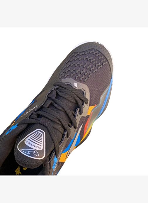 Joma TSMAW2531C Smash Erkek Tenis/Padel Turuncu Siyah Ayakkabı - Görsel 3