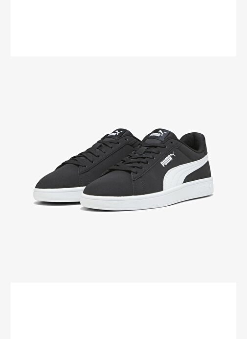 Puma Unisex Smash 3.0 Siyah Günlük Spor Ayakkabı - 39233601 - Görsel 3