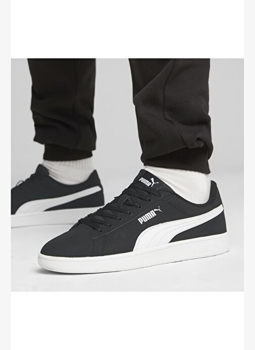 Puma Unisex Smash 3.0 Siyah Günlük Spor Ayakkabı - 39233601 - Görsel 5