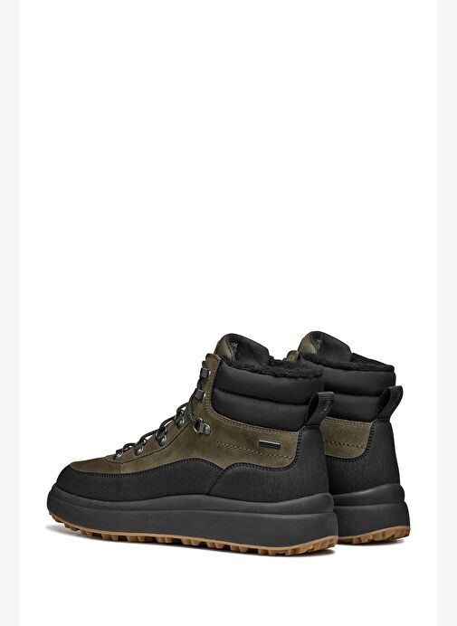 Geox Erkek Haki A Granıto + Grıp B Abx D - Sue Bağcıklı Deri Outdoor Bot U46FZD022BCC0498 - Görsel 6