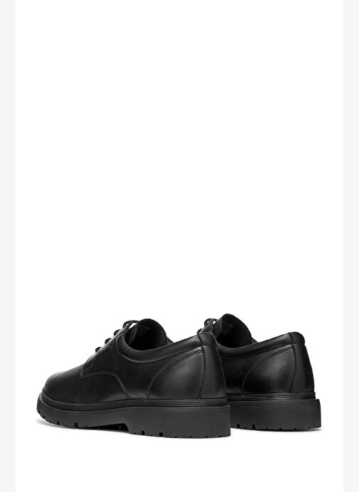 Geox Erkek Siyah U Spherıca Ec1 B Abx B - Sm.Le Bağcıklı Deri Casual Ayakkabı U46HNB00043C9999 - Görsel 6