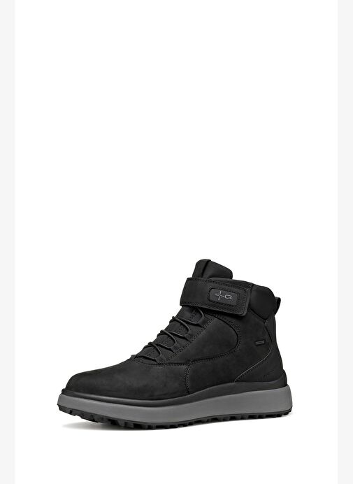 Geox Erkek Siyah U Granıto + Grıp B Abx C - Oıl Bağcıklı Deri Outdoor Bot U56FZC00045C9999 - Görsel 3