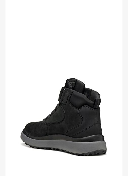 Geox Erkek Siyah U Granıto + Grıp B Abx C - Oıl Bağcıklı Deri Outdoor Bot U56FZC00045C9999 - Görsel 5