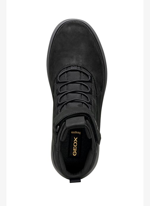 Geox Erkek Siyah U Granıto + Grıp B Abx C - Oıl Bağcıklı Deri Outdoor Bot U56FZC00045C9999 - Görsel 7