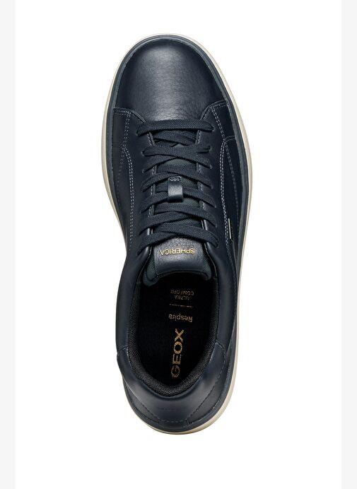 Geox Erkek Lacivert U Spherıca Ecub-1.1 B Abx Bağcıklı Deri Sneaker U56LUC00046C4002 - Görsel 6