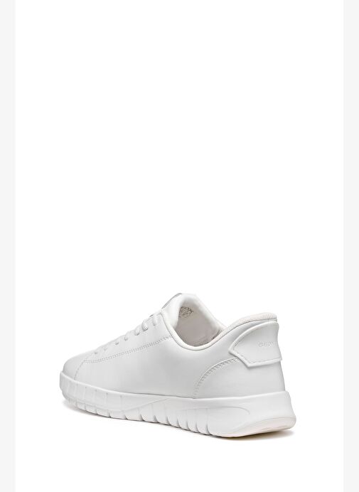 Geox Erkek Beyaz U Flextrıde Plus Bağcıklı Deri Sneaker U56MAA0009BC1000 - Görsel 8