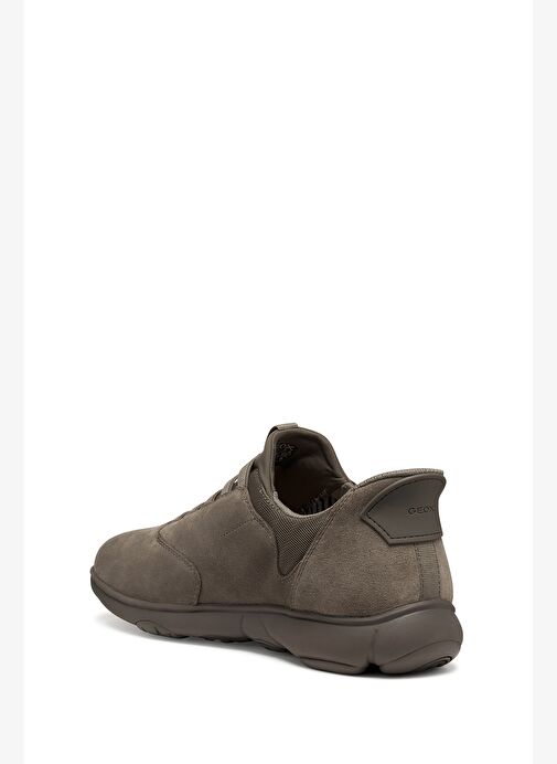 Geox Erkek Vizon U Nebula 2.0 Plus Bağcıklı Süet Deri Casual Ayakkabı U56MXB00022C1018 - Görsel 5