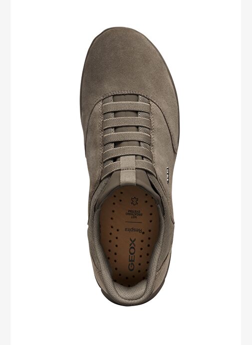 Geox Erkek Vizon U Nebula 2.0 Plus Bağcıklı Süet Deri Casual Ayakkabı U56MXB00022C1018 - Görsel 6