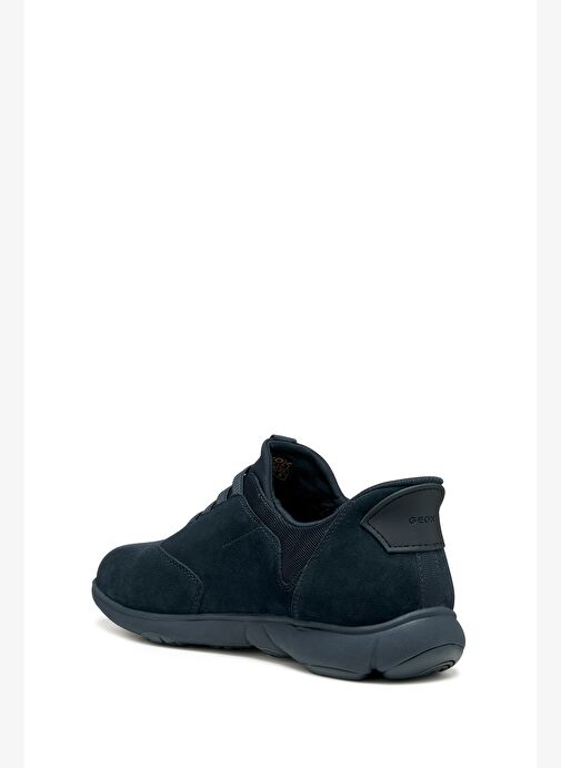 Geox Erkek Lacivert U Nebula 2.0 Plus Bağcıklı Deri Casual Ayakkabı U56MXB00022C4002 - Görsel 8
