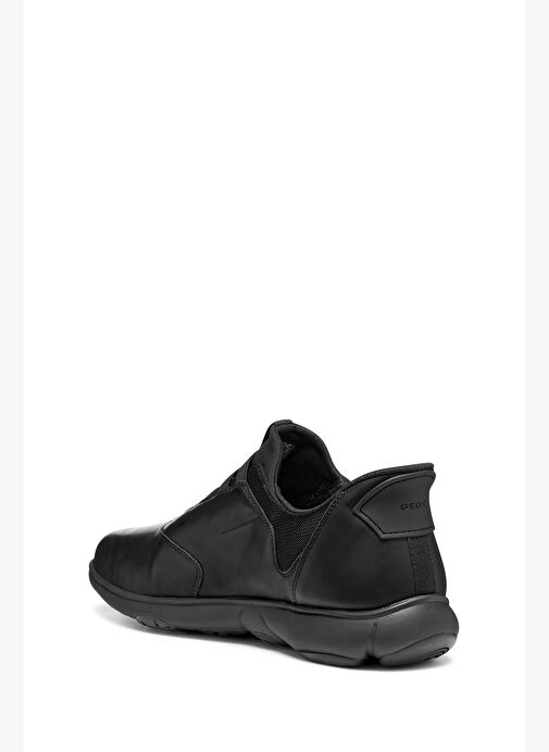 Geox Erkek Siyah U Nebula 2.0 Plus Bağcıklı Deri Casual Ayakkabı U56MXB00085C9999 - Görsel 5