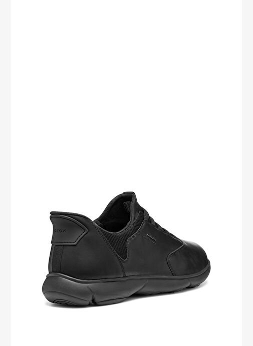 Geox Erkek Siyah U Nebula 2.0 Plus Bağcıklı Deri Casual Ayakkabı U56MXB00085C9999 - Görsel 6