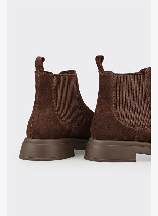 Kahve Deri Kadın Günlük Bot - Görsel 5