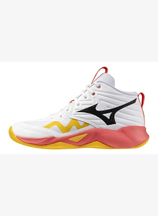 Mizuno Mizuno Beyaz Turuncu Wave Momentum Pro MID Unisex Voleybol Ayakkabısı Beyaz / Turuncu Boyner'de! Beyaz Turuncu - 2. görsel