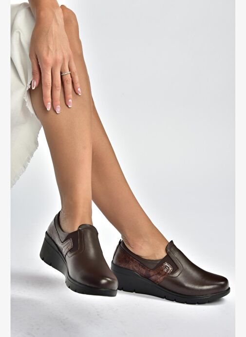 Fox Shoes Fox Shoes V324405603 Kahverengi Hakiki Deri Günlük Kadın Ayakkabı Boyner'de! Kahverengi - 2. görsel