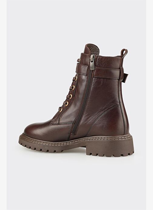 Elle Elle Belirsiz Kahve Deri Kadın Günlük Bot Boyner'de! Belirsiz - 4. görsel