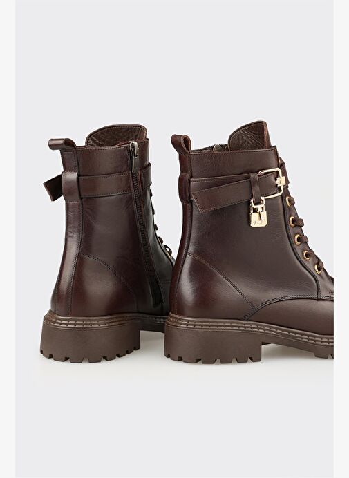 Elle Elle Belirsiz Kahve Deri Kadın Günlük Bot Boyner'de! Belirsiz - 5. görsel