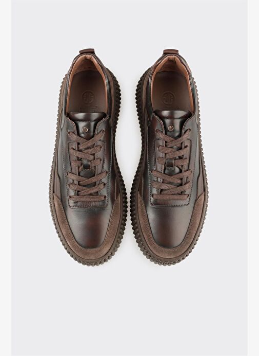 Vizon Deri Erkek Günlük Ayakkabı - Görsel 5