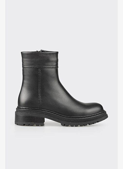 Elle Elle Siyah Deri Kadın Günlük Bot | Boyner Siyah - 2. görsel