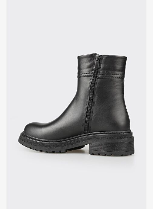 Elle Elle Siyah Deri Kadın Günlük Bot | Boyner Siyah - 4. görsel