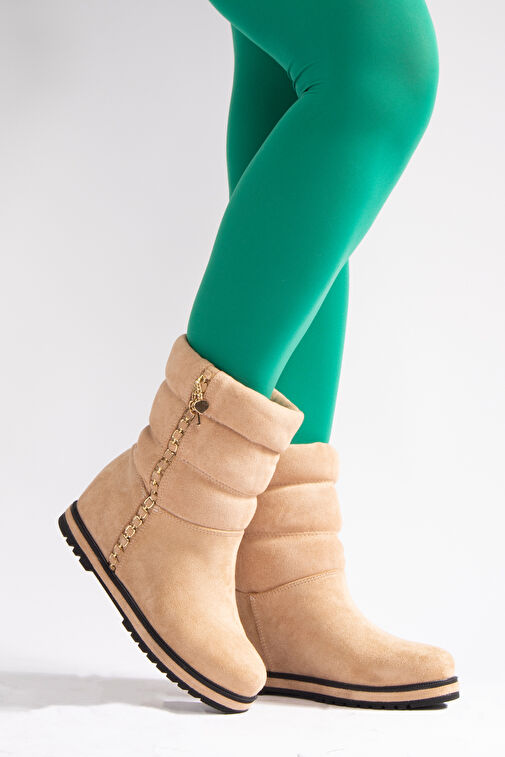 Nemesis Kadın Dolgu Taban Bot Bej - Görsel 2