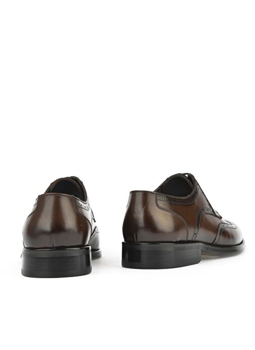 Ziya, Erkek Hakiki Deri Klasik Ayakkabı 1511027Z409 Kahve - Görsel 4