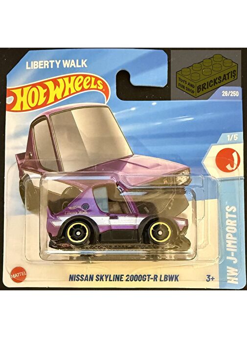 Hot Wheels Tekli Arabalar Nissan Skyline 2000Gt-R Lbwk Hyw29