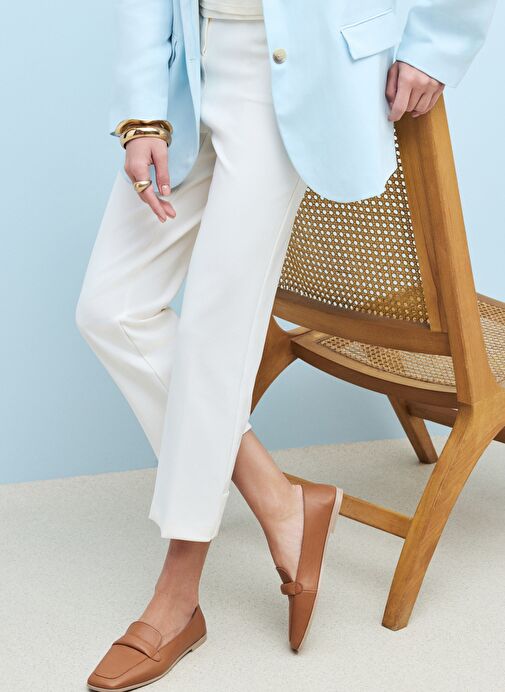 Ziya, Hakiki Deri Kadın Ayakkabı 1511044Z202 Taba - Görsel 3