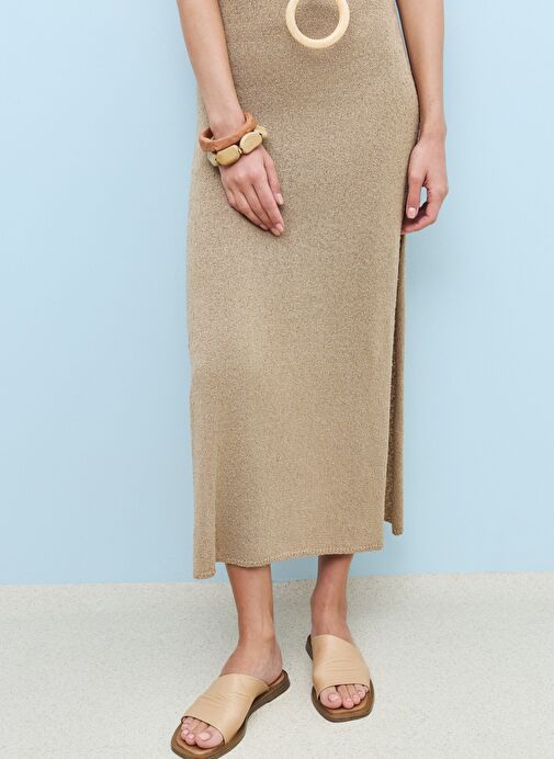 Ziya, Hakiki Deri Kadın Terlik 1511033ZFATOU Nude - Görsel 2