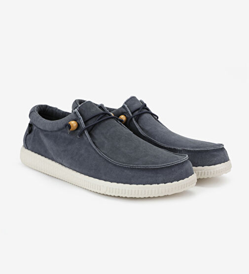 Walk In Pitas WP150 Wallabi Washed Gris Erkek Ayakkabı - Görsel 4