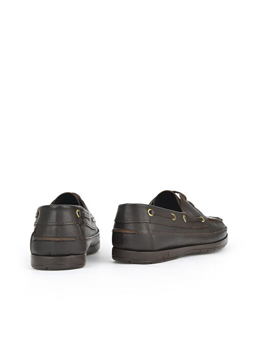 Ziya, Hakiki Deri Erkek Günlük Ayakkabı 151423Z291 Kahve - Görsel 4