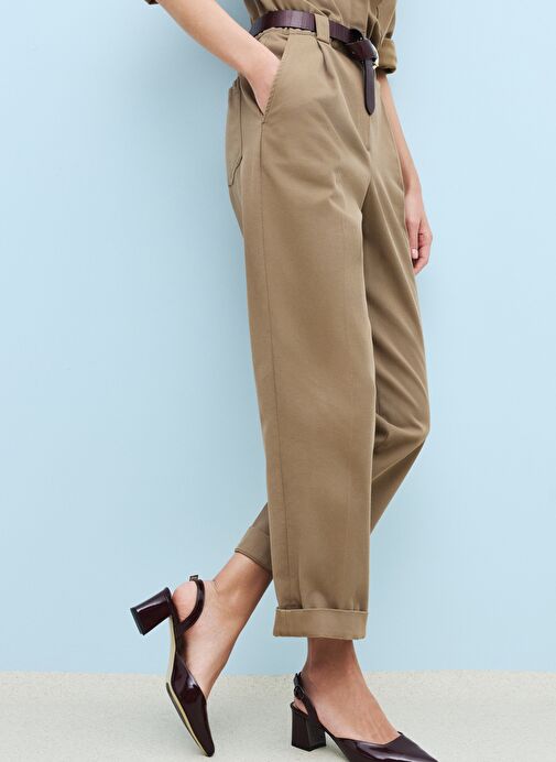 Ziya, Kadın Hakiki Deri Topuklu Ayakkabı 1511030Z2555 Bordo - Görsel 2