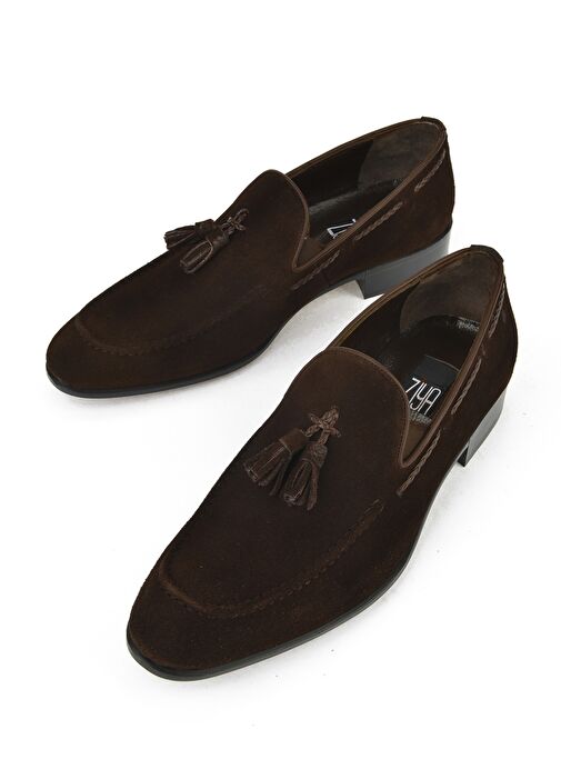 Ziya, Erkek Hakiki Deri Klasik Ayakkabı 151985Z1001 Kahve - Görsel 3