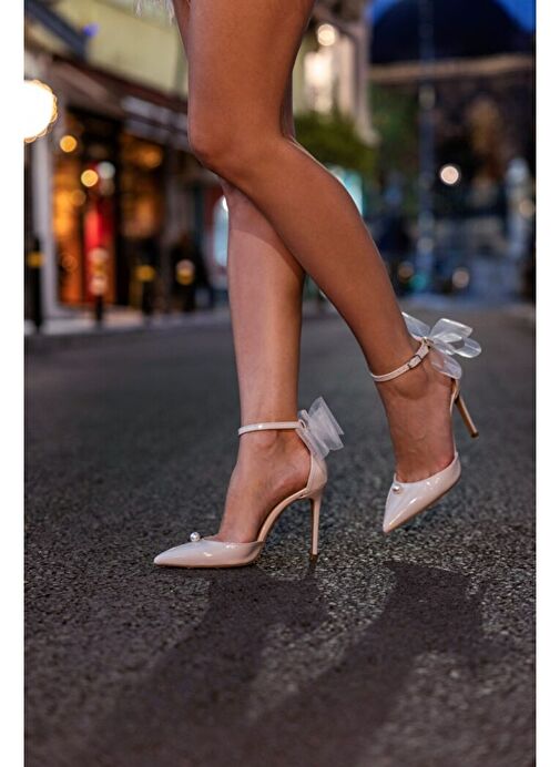 Arwen İnci Detaylı Topuklu Ayakkabı - Görsel 5