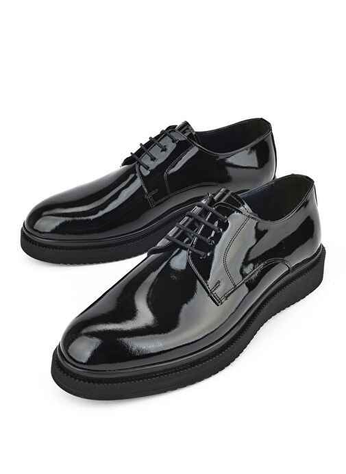 Ziya, Erkek Hakiki Deri Klasik Ayakkabı 15148Z159 Siyah - Görsel 6