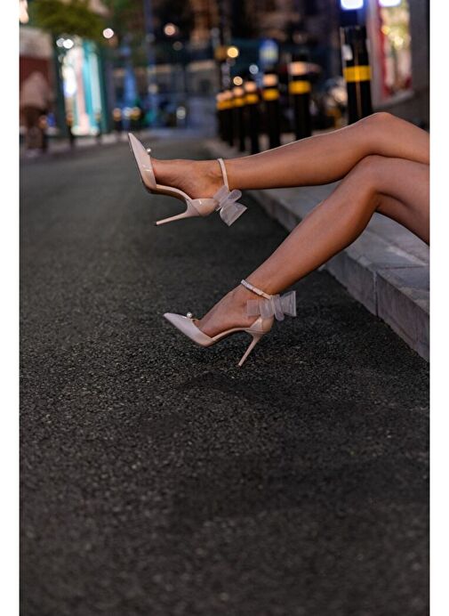 Arwen İnci Detaylı Topuklu Ayakkabı - Görsel 4