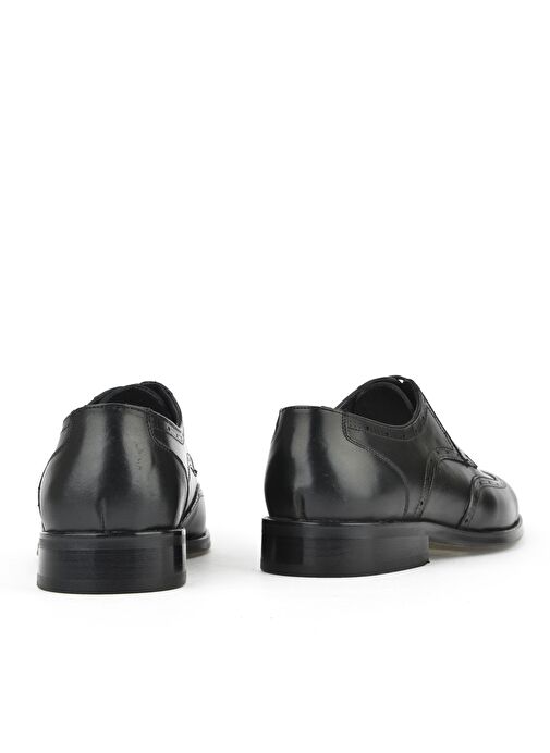 Ziya, Erkek Hakiki Deri Klasik Ayakkabı 1511027Z409 Siyah - Görsel 4