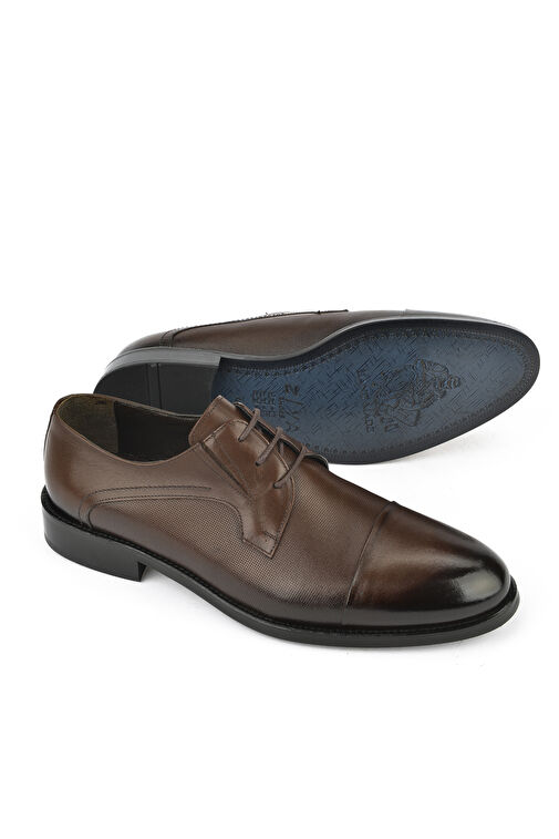 Ziya, Erkek Hakiki Deri Klasik Ayakkabı 1511027Z029 Kahve - Görsel 6