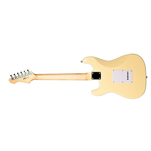 Dmx Guitars DAS 100 Olympic White Elektro Gitar (Taşıma Çantası Hediyeli) 3