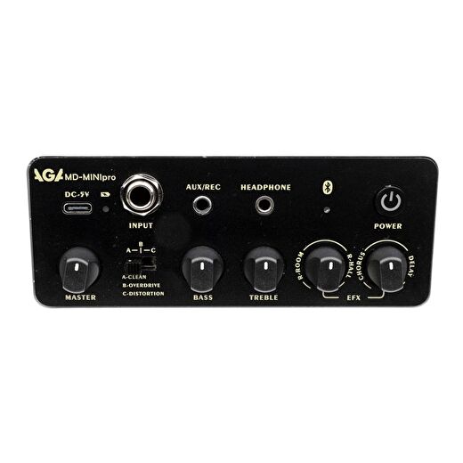 Aga MD Mini Pro 5W Elektro Gitar Amfisi 4