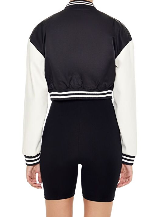 Crop Bomber Ceket 4