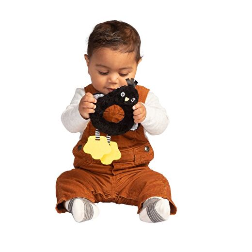 Manhattan Toy Diş Kaşıyıcı ve Çıngırak - Penguen 4