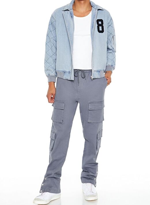 Denim Bomber Ceket 2