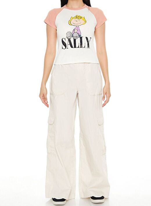 Wide-Leg Kargo Pantolon 1