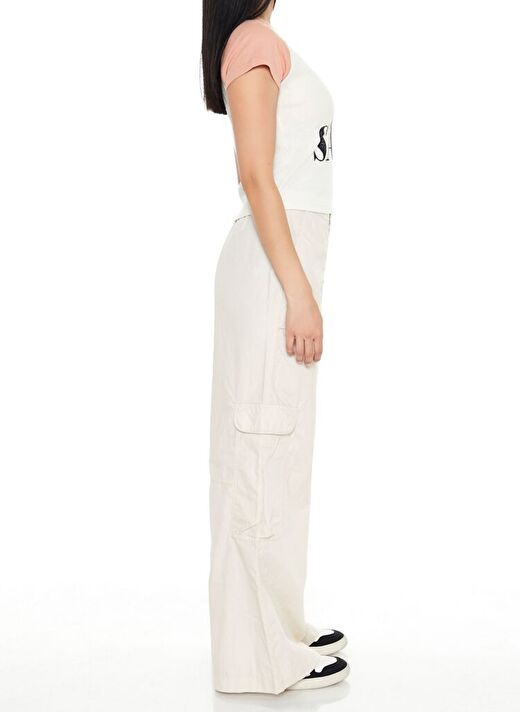 Wide-Leg Kargo Pantolon 3