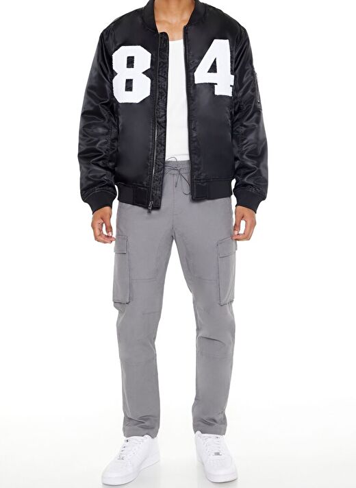 84 Chenille Yamanalı Bomber Ceket 2