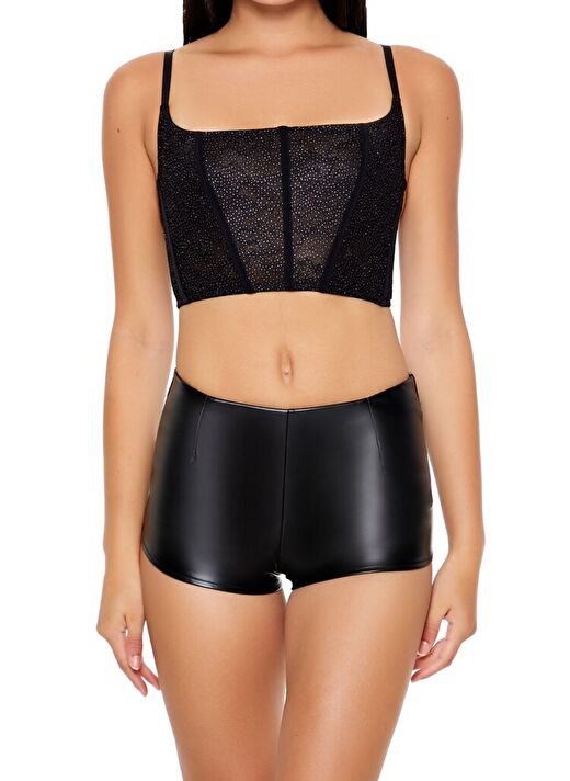 Rhinestone Detaylı Korse 1