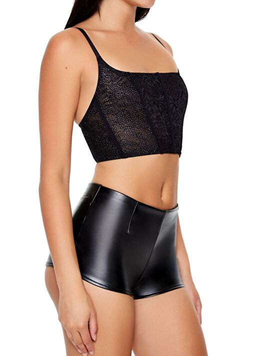 Rhinestone Detaylı Korse 2