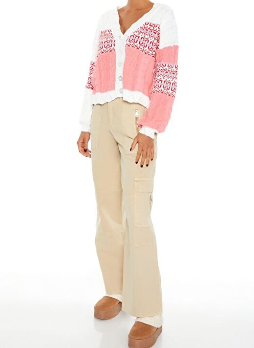 Wide-Leg Kargo Pantolon 4